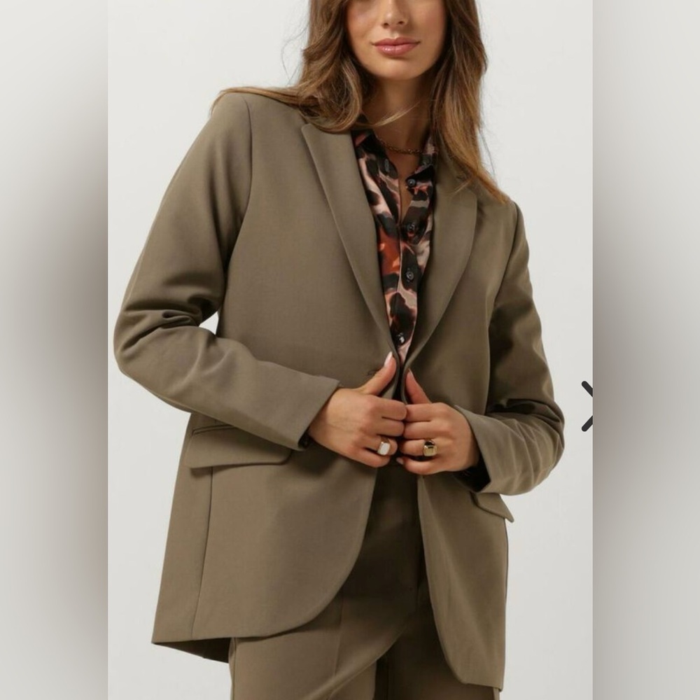 NWT Summum Dutch Women’s Work Classic Coat Clay size 38 (US 6) Cotton/Elatane